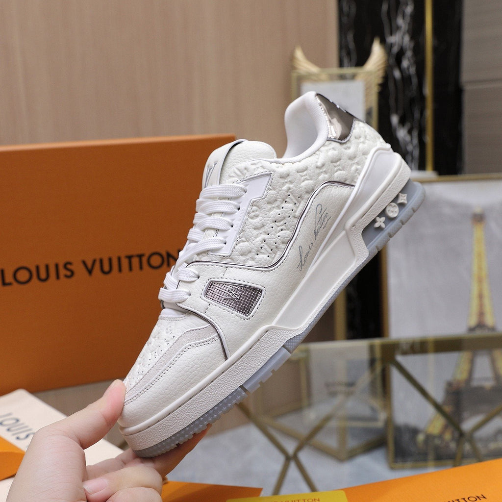 Louis Vuitton Low-Top Lace Sneakers — side