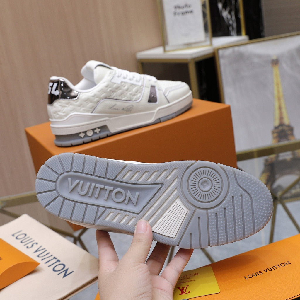 Louis Vuitton Low-Top Lace Sneakers — side