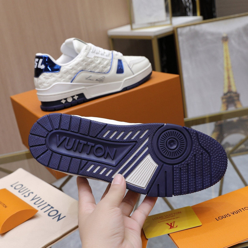 Louis Vuitton Low-Top Lace Sneakers — side