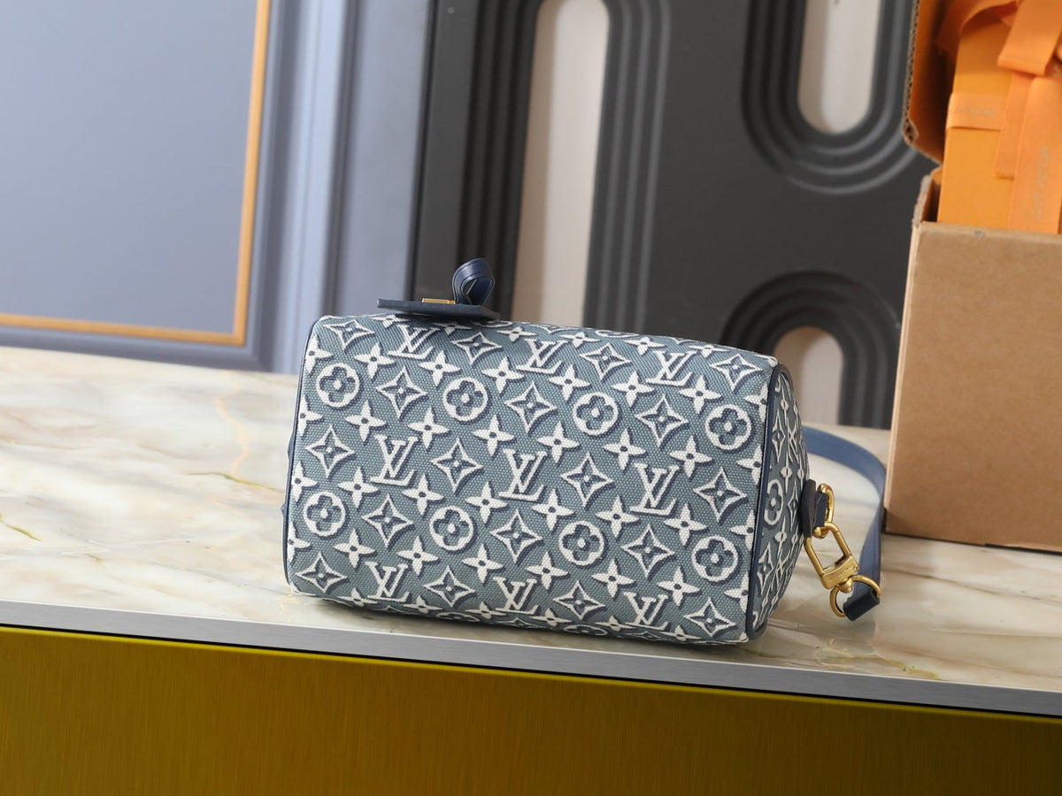Louis Vuitton Speedy Bandoulière 20 Monogram Satchel — back