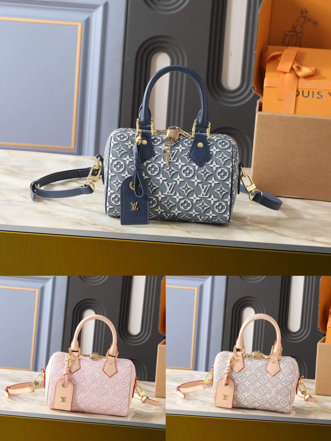Louis Vuitton Speedy Bandoulière 20 Monogram Satchel — comparison