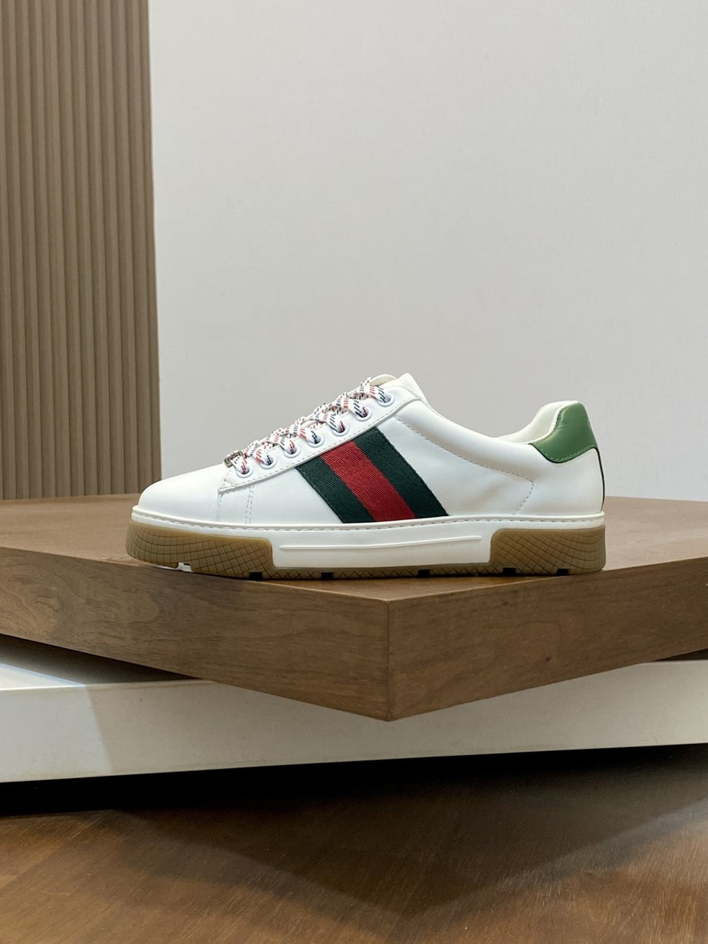 Gucci Stripe Low-Top Sneakers — side