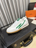 Hermès Layered Panel Low-Top Sneakers — hero