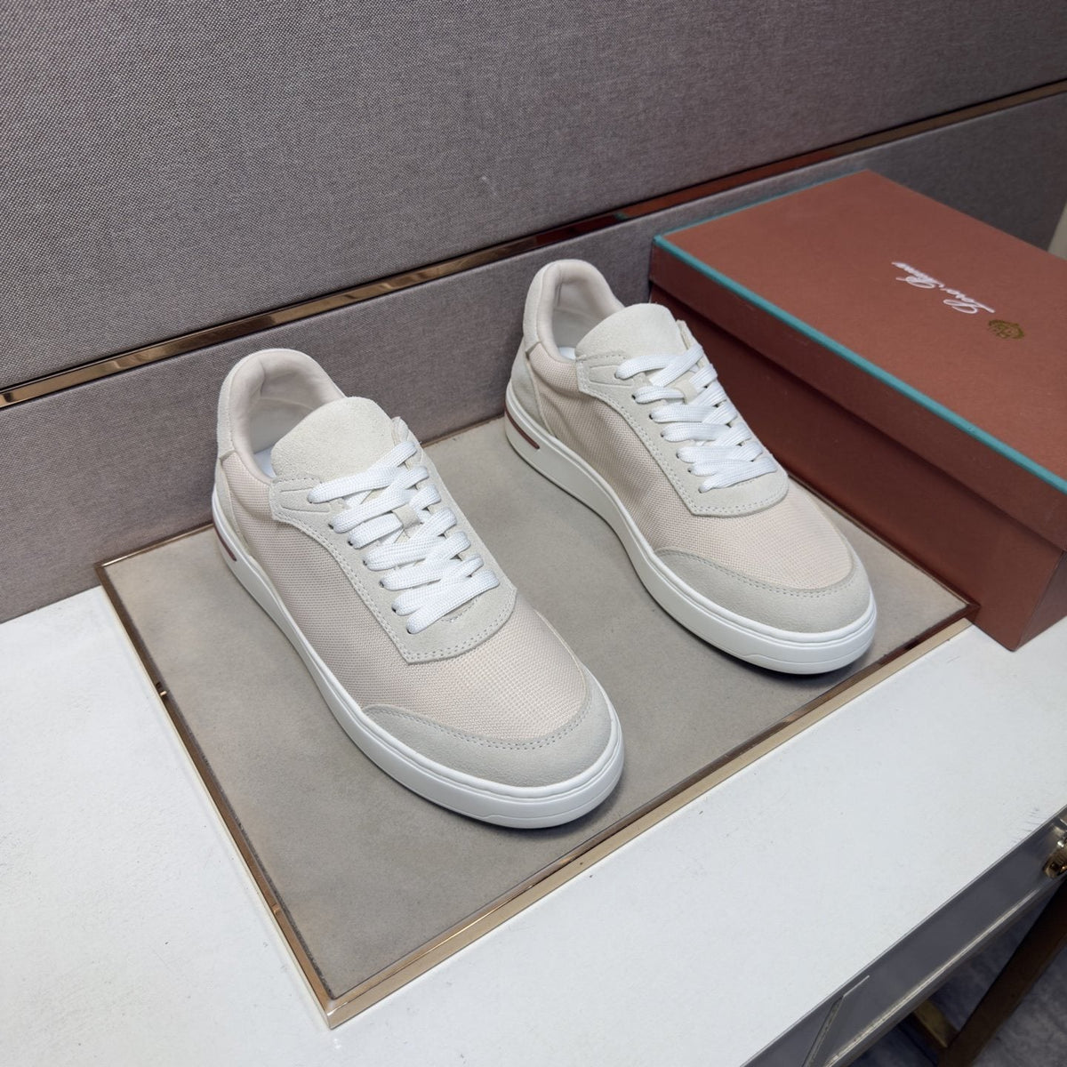 Men's Textured Panel Sneakers — hero