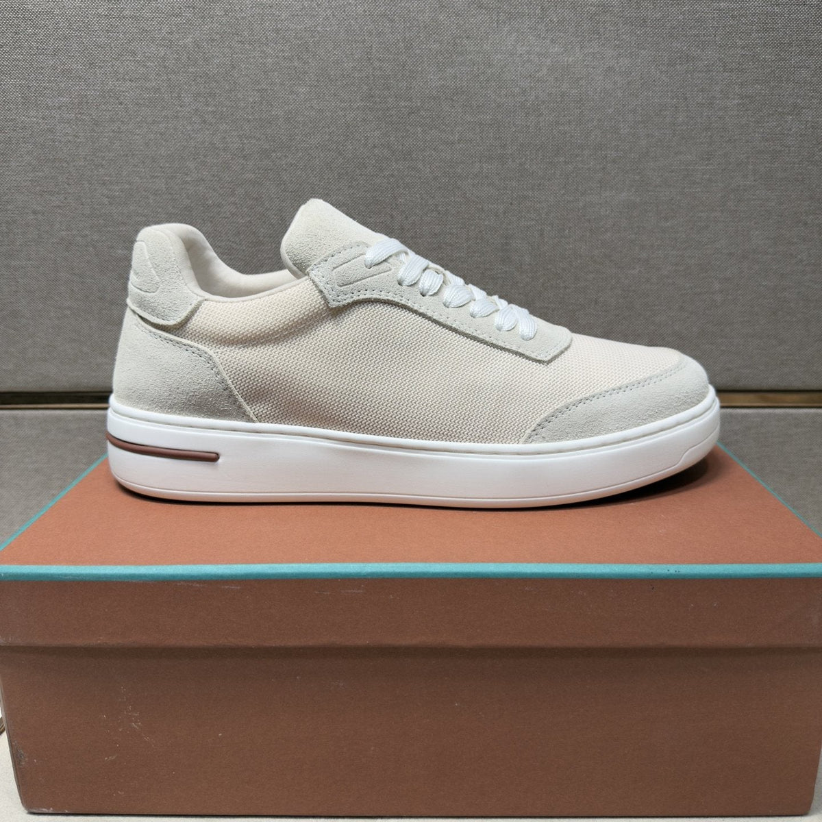Loro Piana Mesh Low-Top Sneakers — side