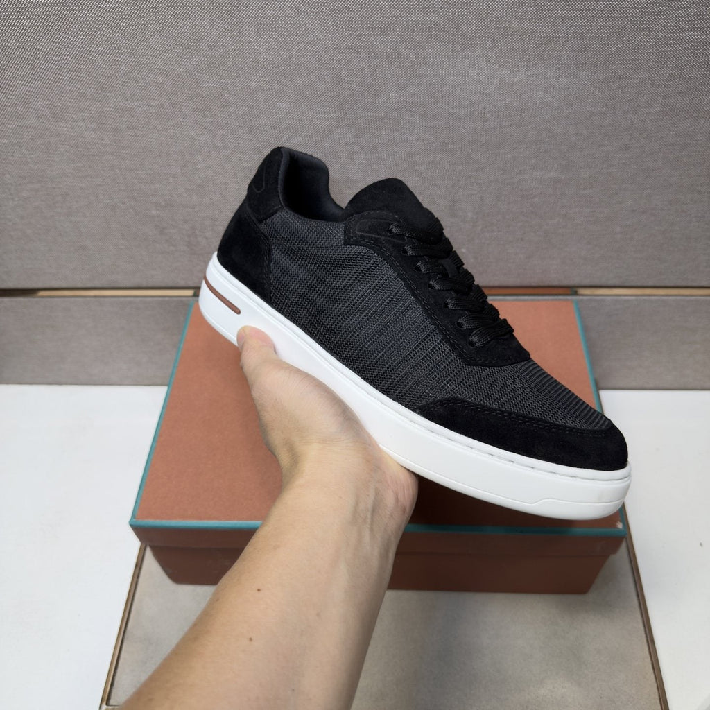 Loro Piana Mesh Low-Top Sneakers — model