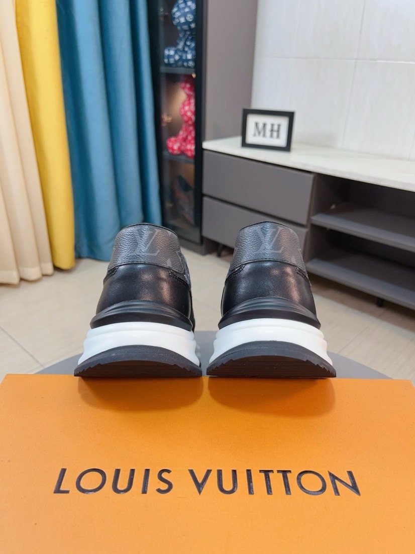 Louis Vuitton Monogram Low-Top Sneakers — back