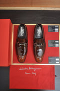 Salvatore Ferragamo Buckle Loafers — hero