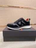 Zegna Textured Low-Top Sneakers — front