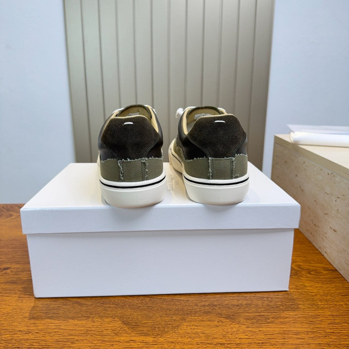 Maison Margiela Panel Low-Top Sneakers — back