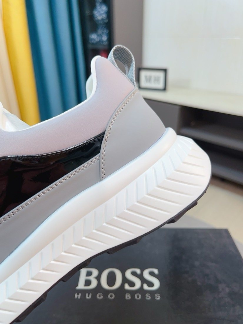 Hugo Boss Contrast Side Slip-On Sneakers — detail