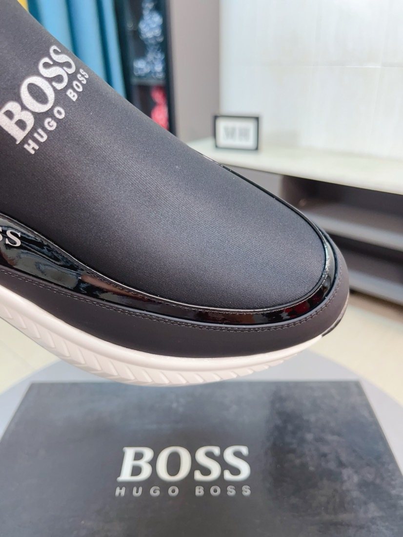 Hugo Boss Contrast Side Slip-On Sneakers — detail