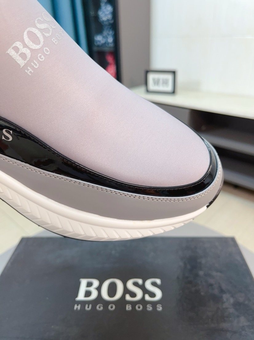 Hugo Boss Contrast Side Slip-On Sneakers — detail