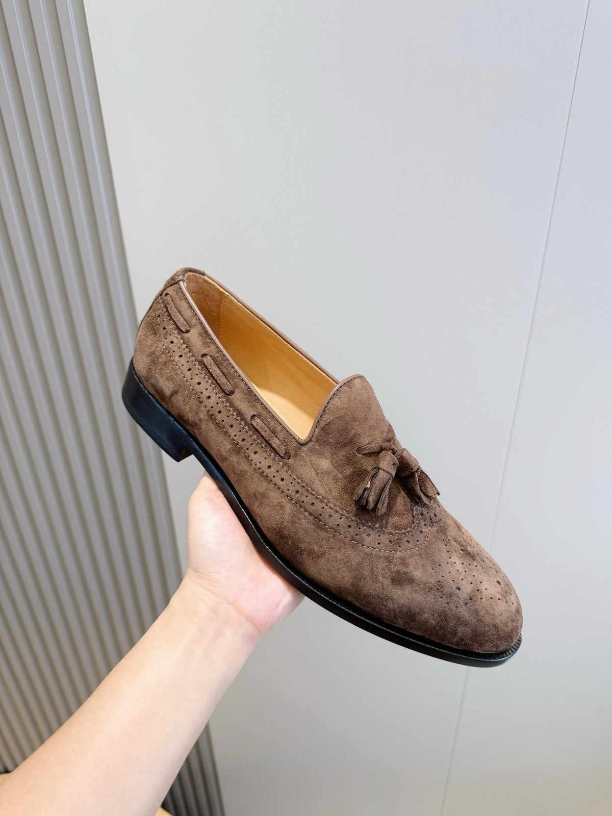 Loro Piana Tassel Loafers — model