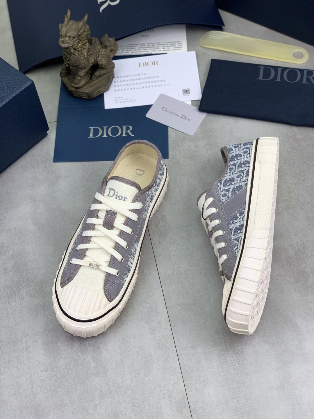 Dior Hooper Low-Top Sneakers — side