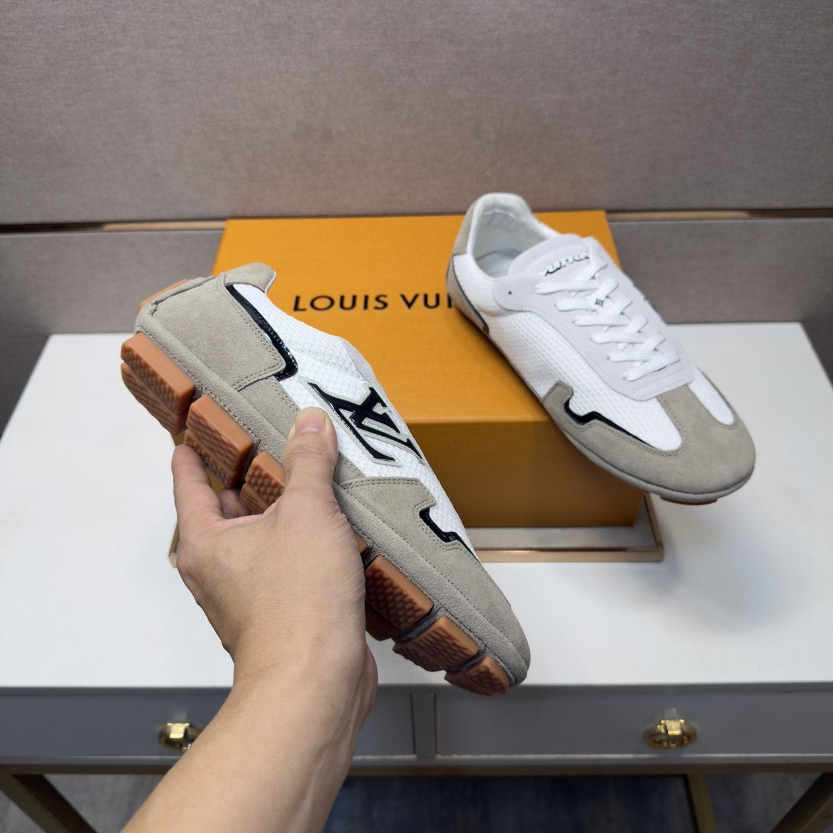 Louis Vuitton Multi-Panel Men's Sneakers — model