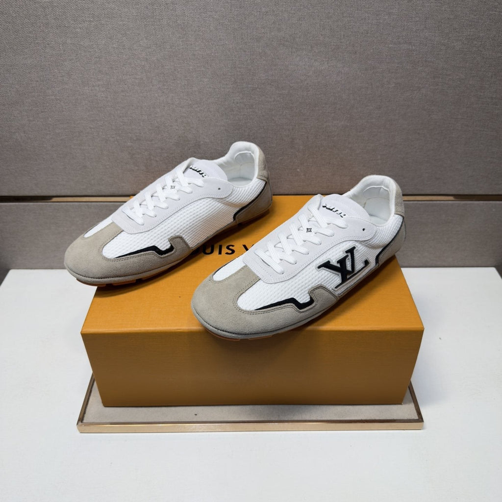 Louis Vuitton Men's Multi-Panel Low-Top Sneakers — hero