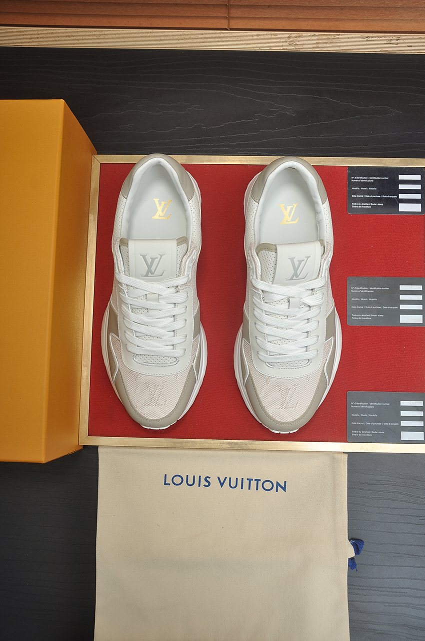 Louis Vuitton Panel Low-Top Sneakers — front