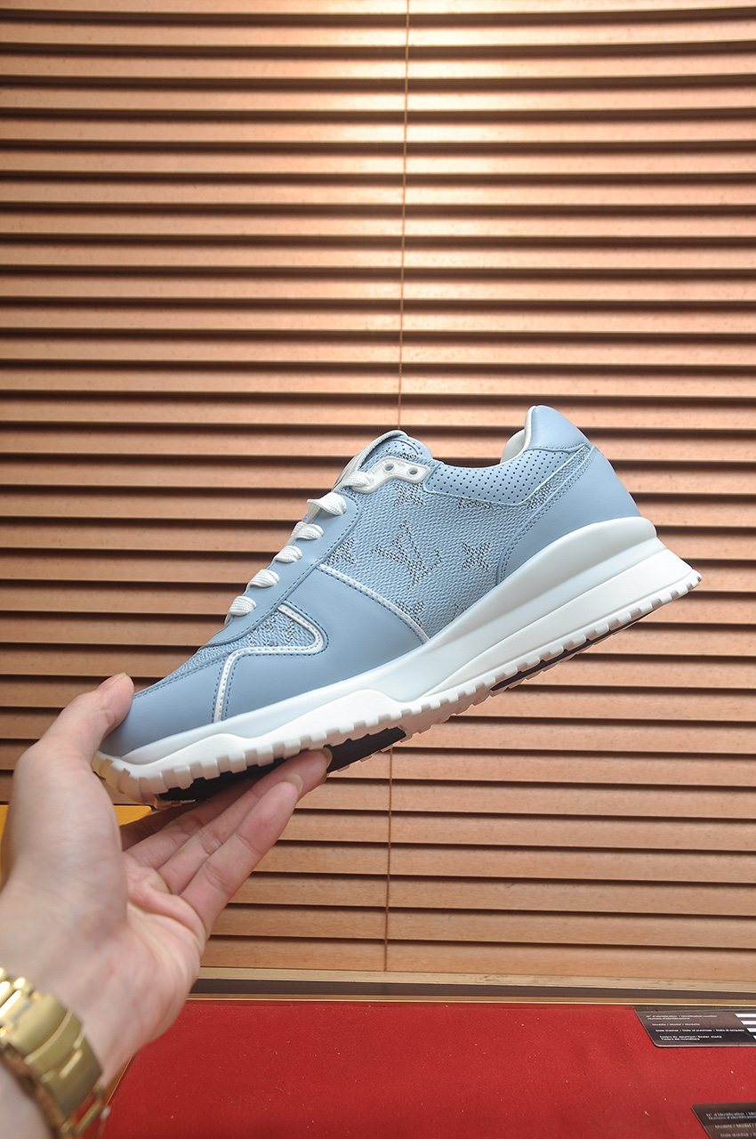 Louis Vuitton Panel Low-Top Sneakers — model
