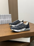 PREMIATA Paneled Lace-Up Sneakers — hero