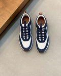 Loro Piana Low-Top Lace-Up Sneakers — front
