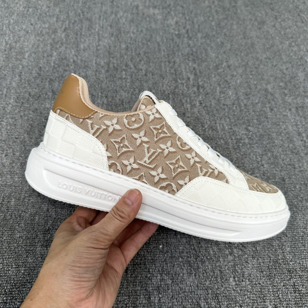 Louis Vuitton Monogram Low-Top Sneakers — side