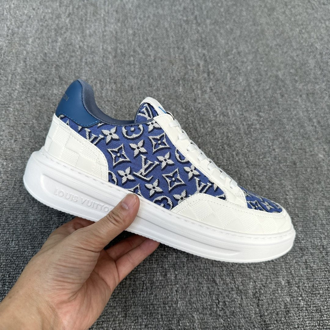 Louis Vuitton Monogram Low-Top Sneakers — side