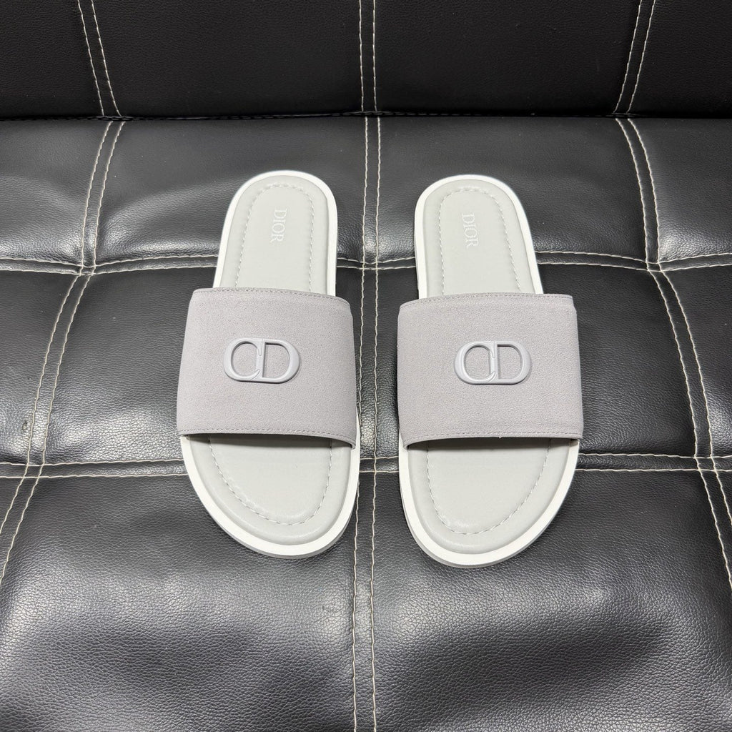 Dior Emblem Strap Slide Sandals — hero