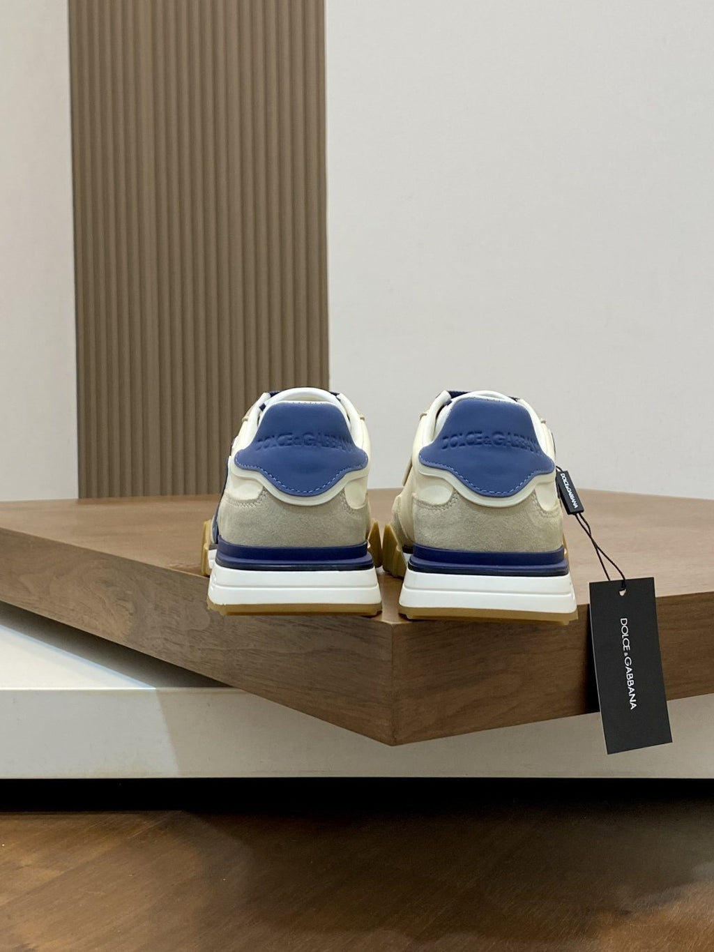 Dolce & Gabbana Low-Top Leather Sneakers — back