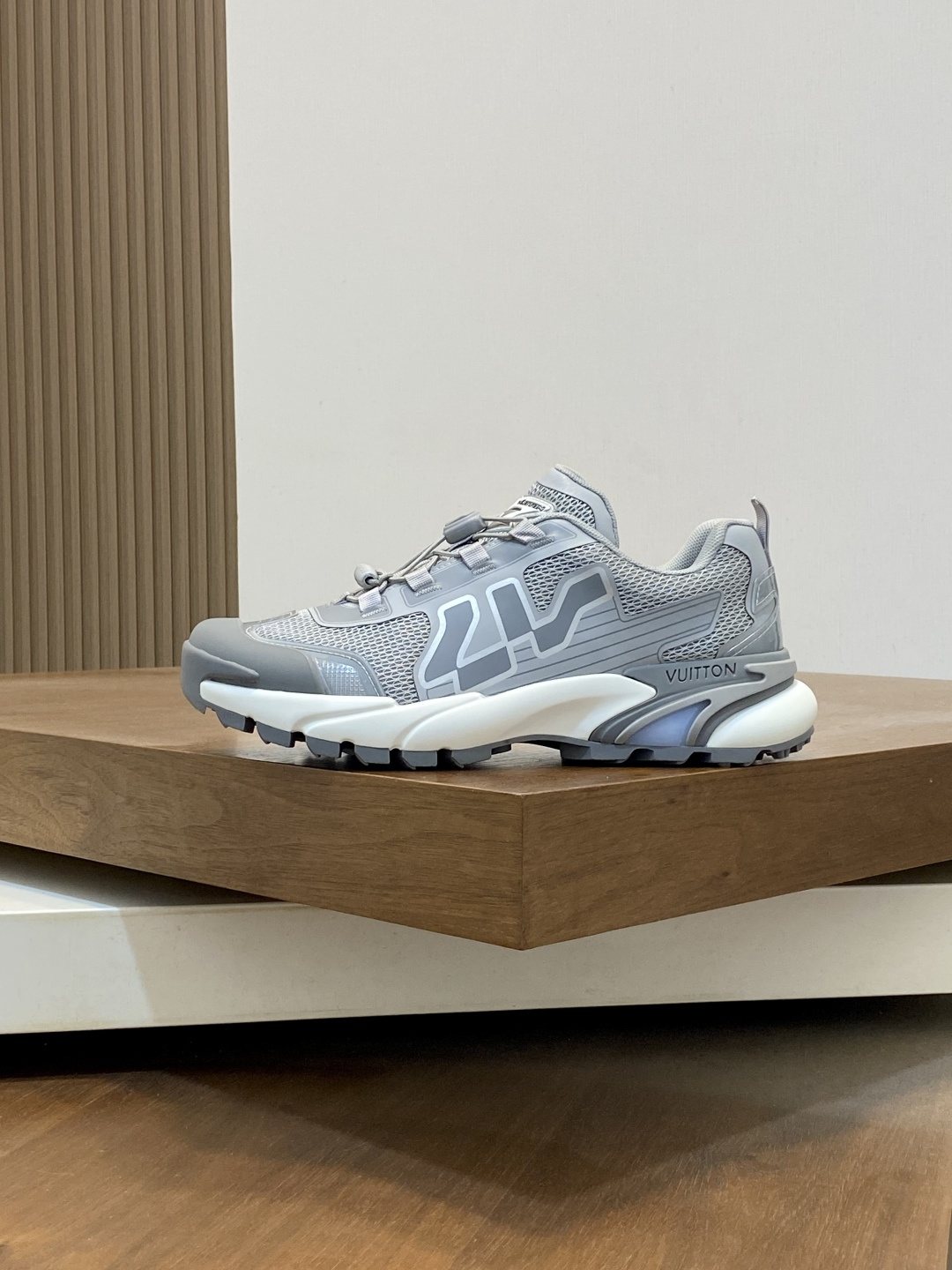 Louis Vuitton Paneled Mesh Sneakers — side