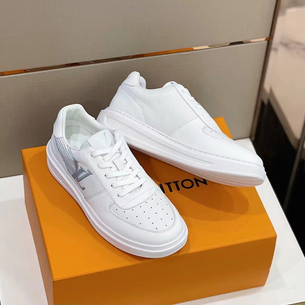 Louis Vuitton Side Lettering Low-Top Sneakers — front