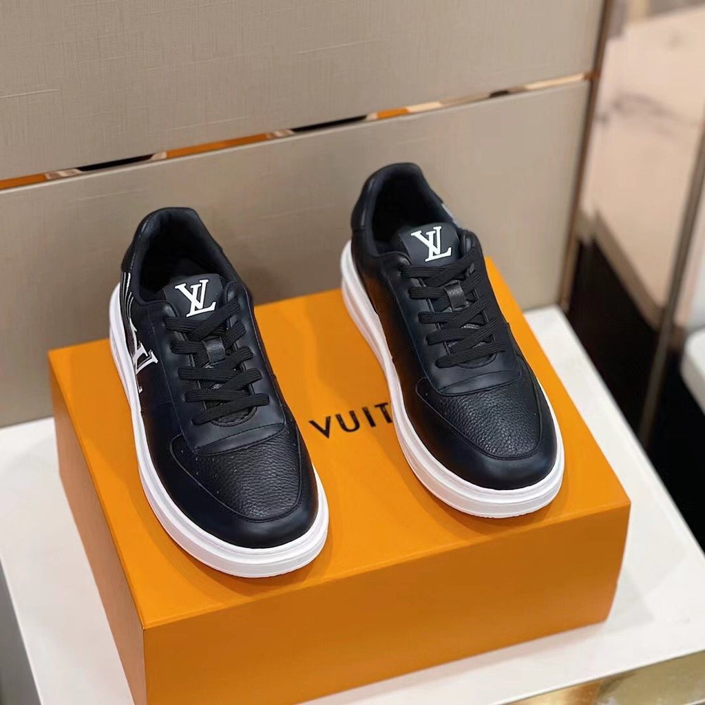 Louis Vuitton Side Lettering Low-Top Sneakers — front