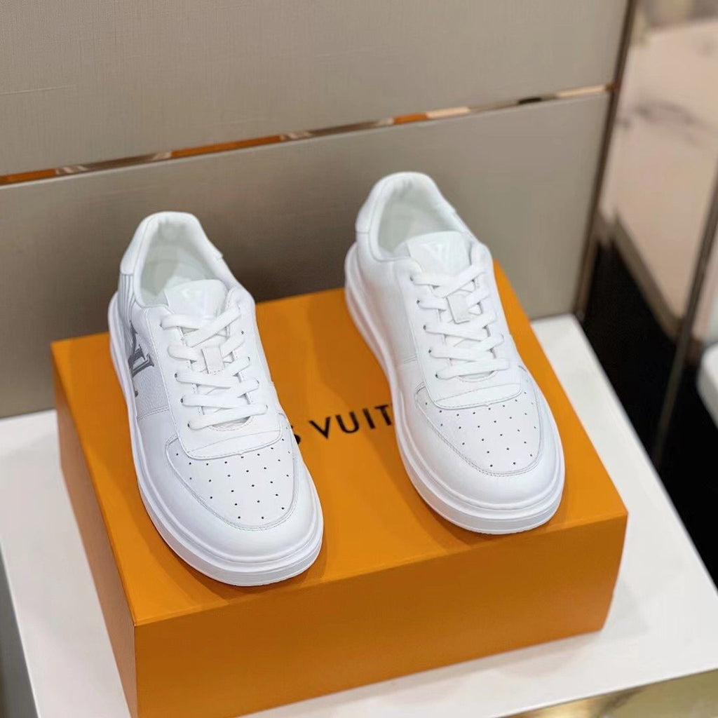 Louis Vuitton Side Lettering Low-Top Sneakers — front