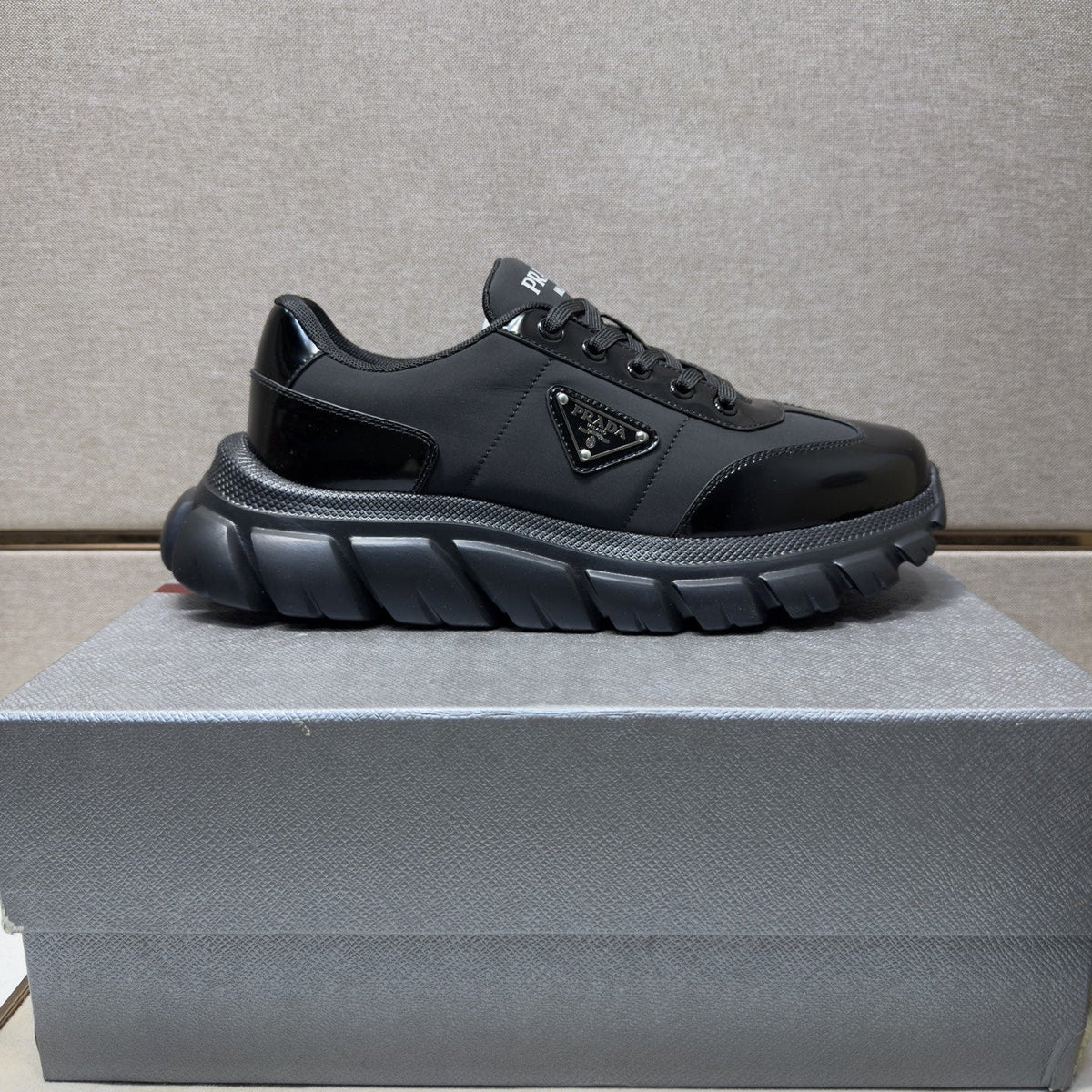 Prada Chunky Sole Sneakers — side