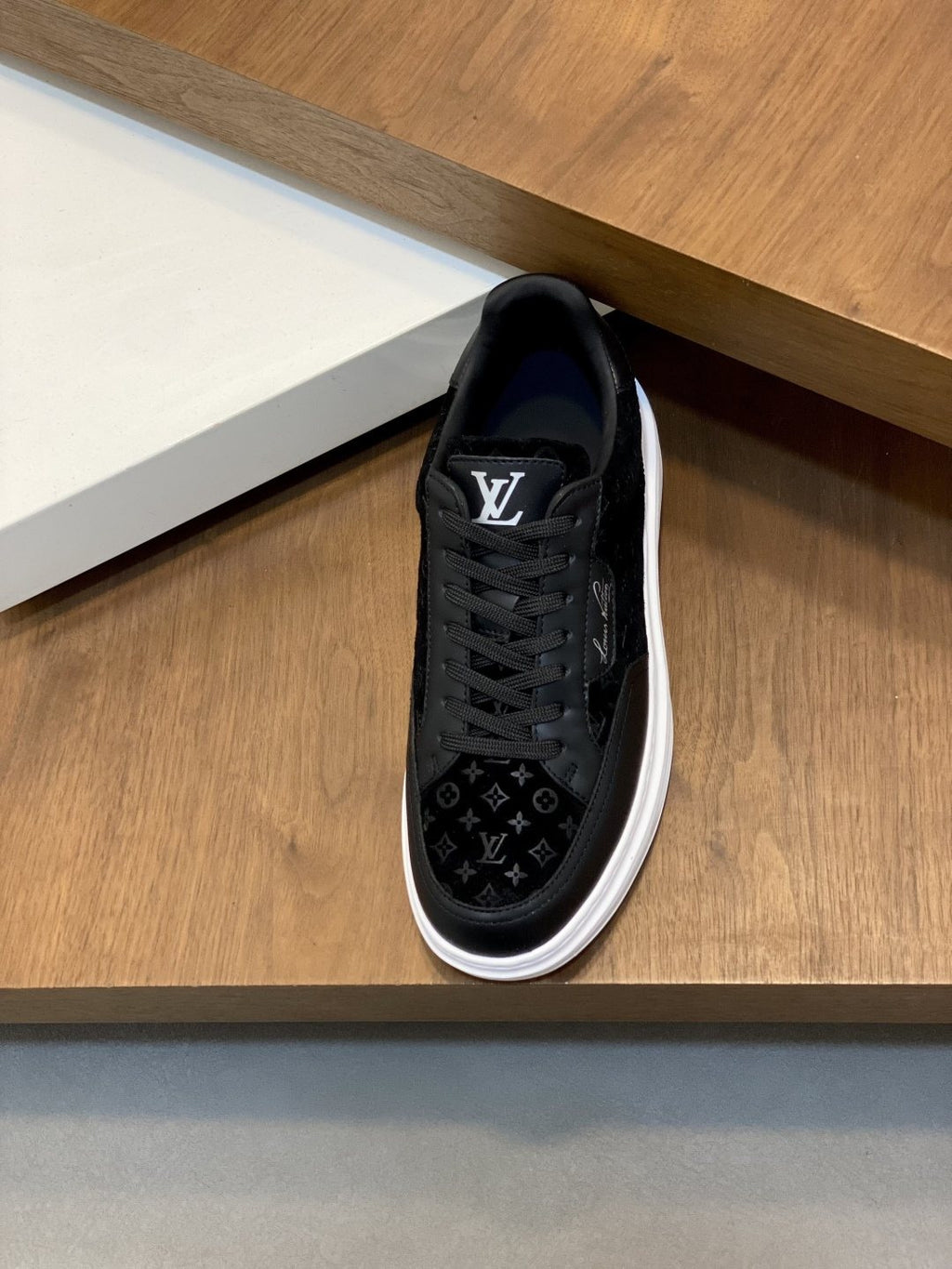 Louis Vuitton Monogram Low-Top Sneakers — front