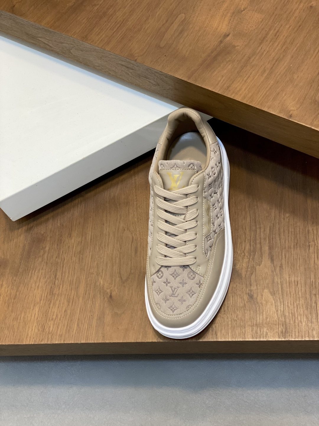 Louis Vuitton Monogram Low-Top Sneakers — front