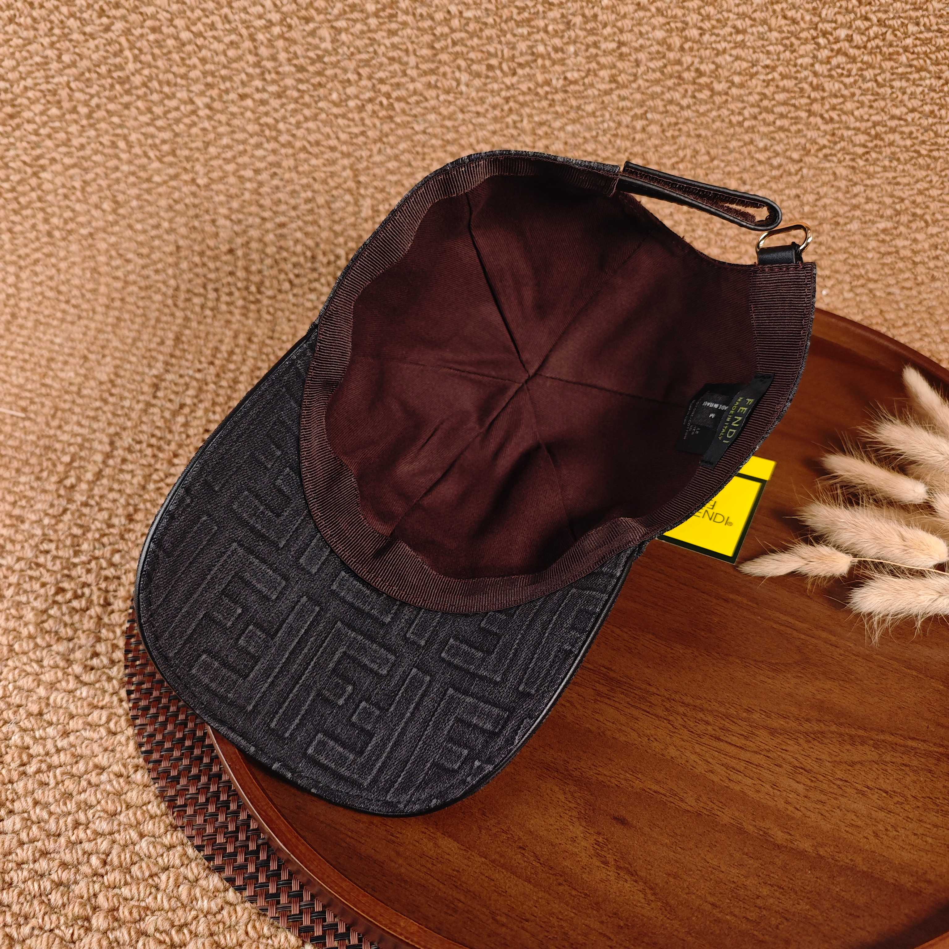 FENDI Baseball Cap – Black