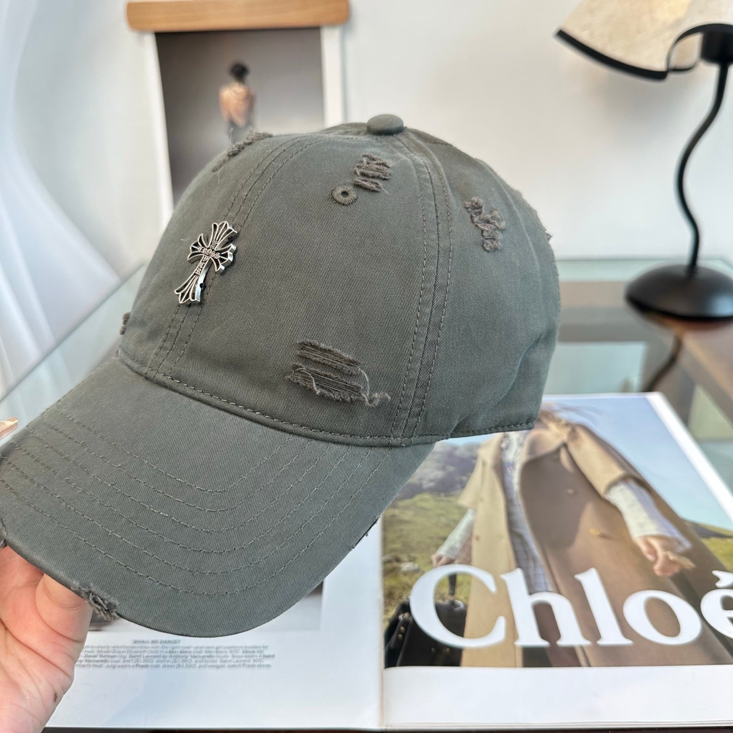 Chrome Hearts Cross Baseball Cap