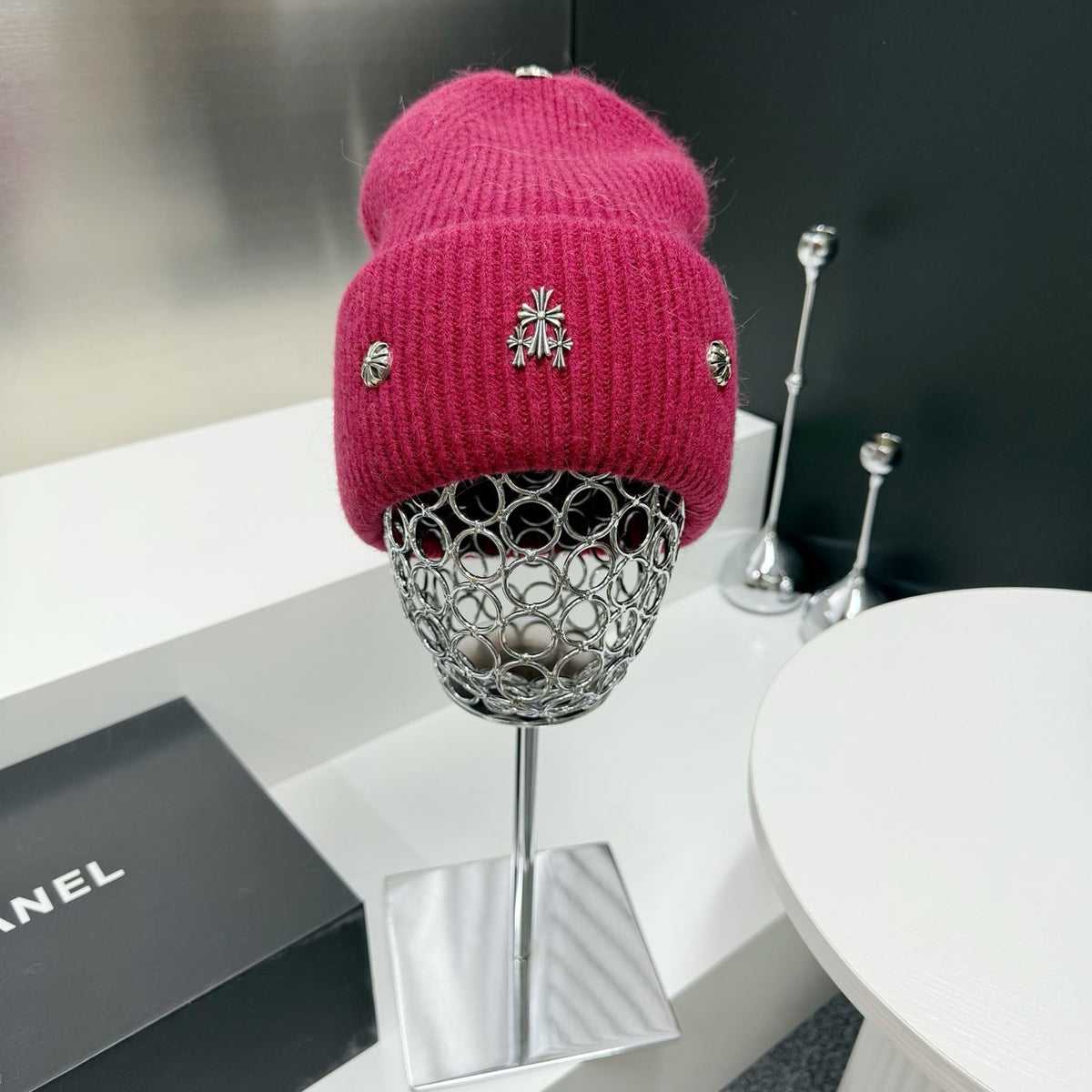 Chrome Hearts Rabbit Fur Premium Beanie