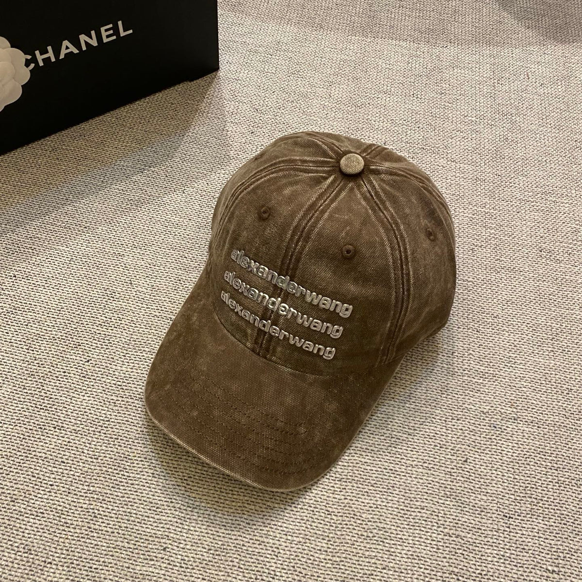 Alexander Wang Distressed Baseball Cap