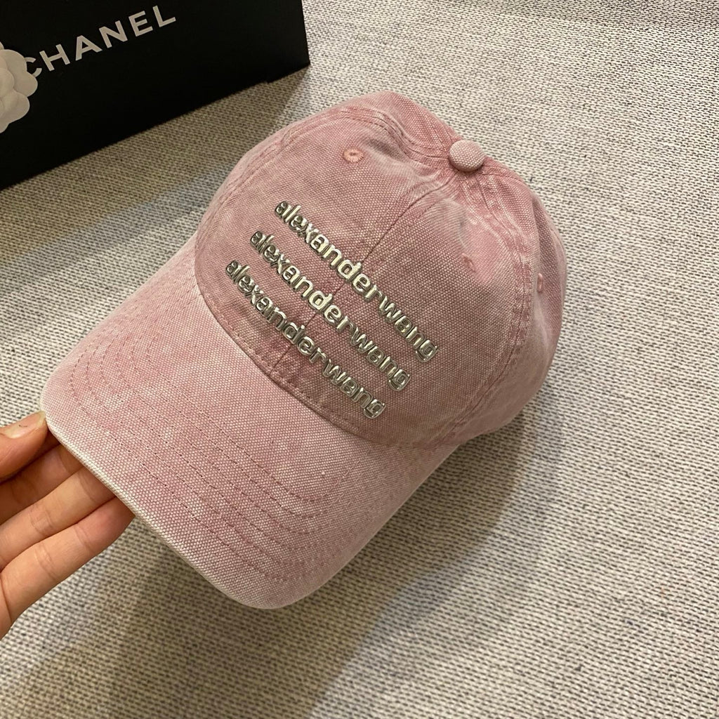 Alexander Wang Distressed Baseball Cap