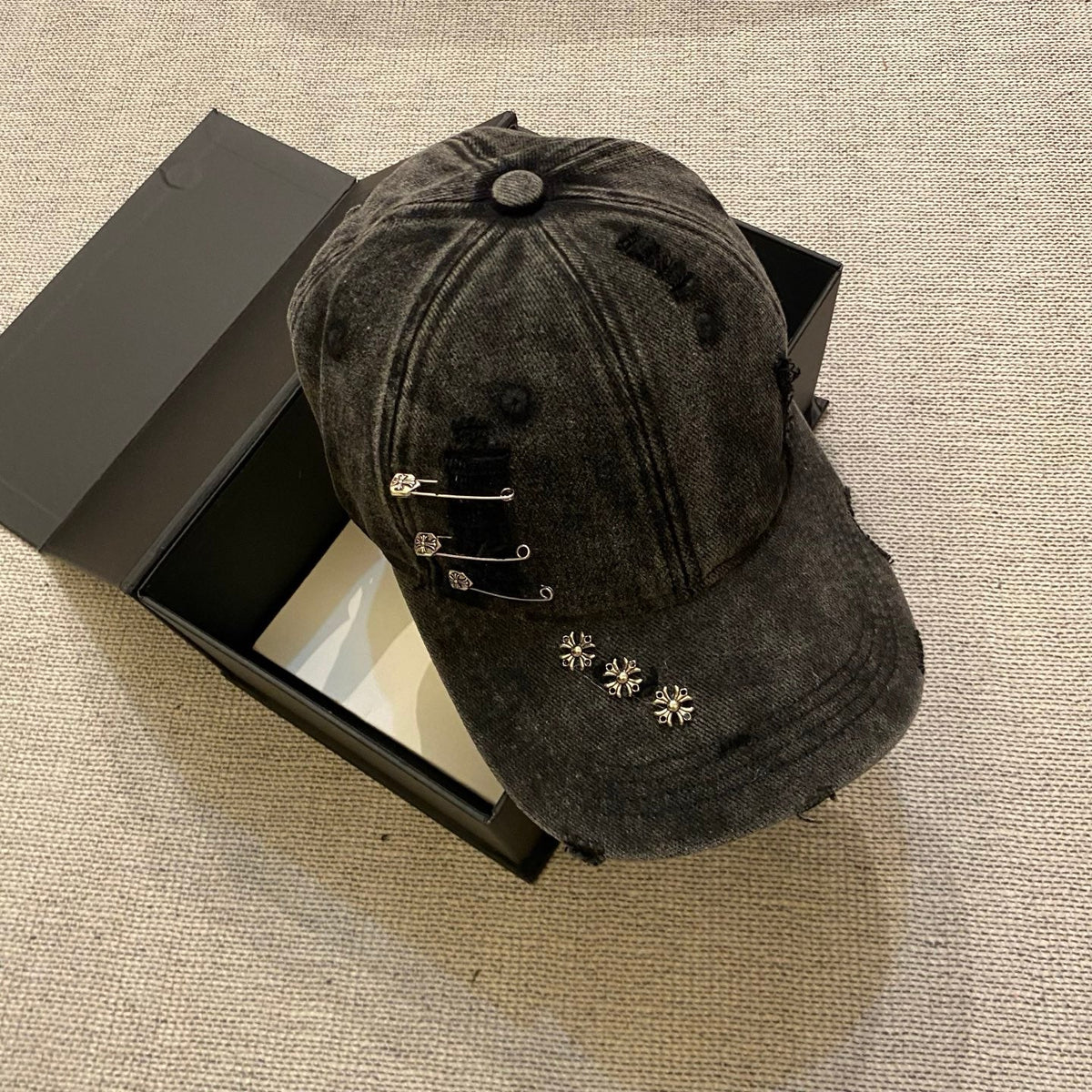 Vintage Washed Distressed Baseball Cap
