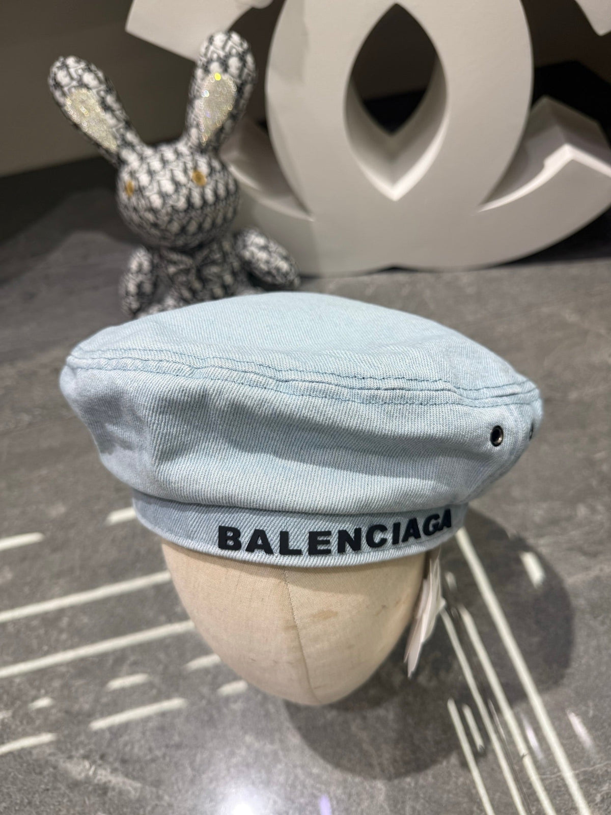 Balenciaga New Denim Beret