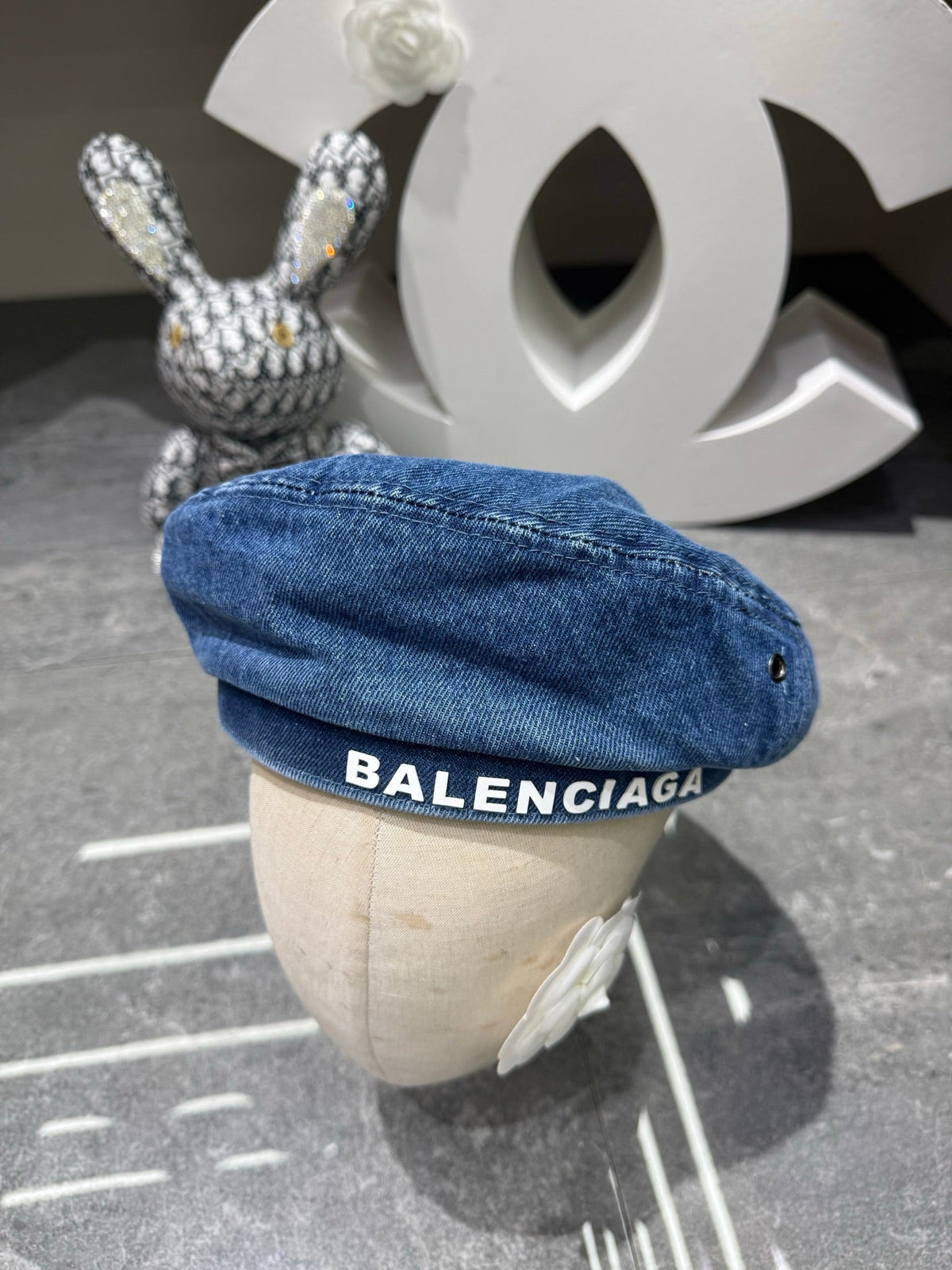 Balenciaga New Denim Beret