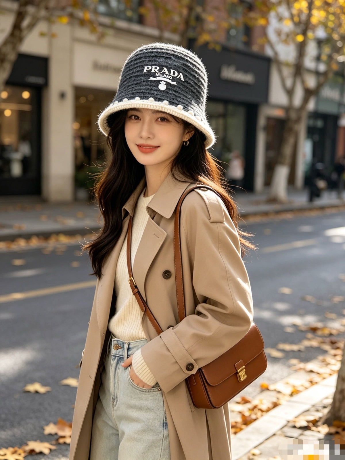 Prada Wool Bucket Hat