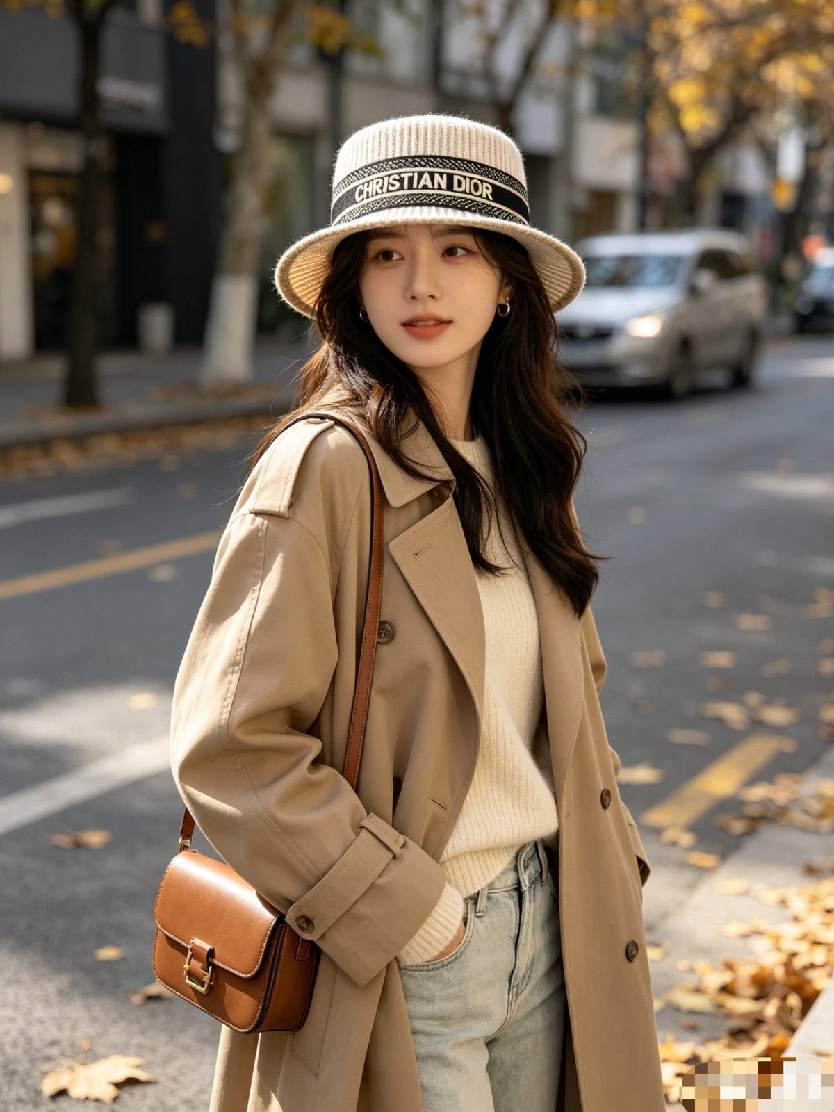 Dior New Wool Flat-Top Hat