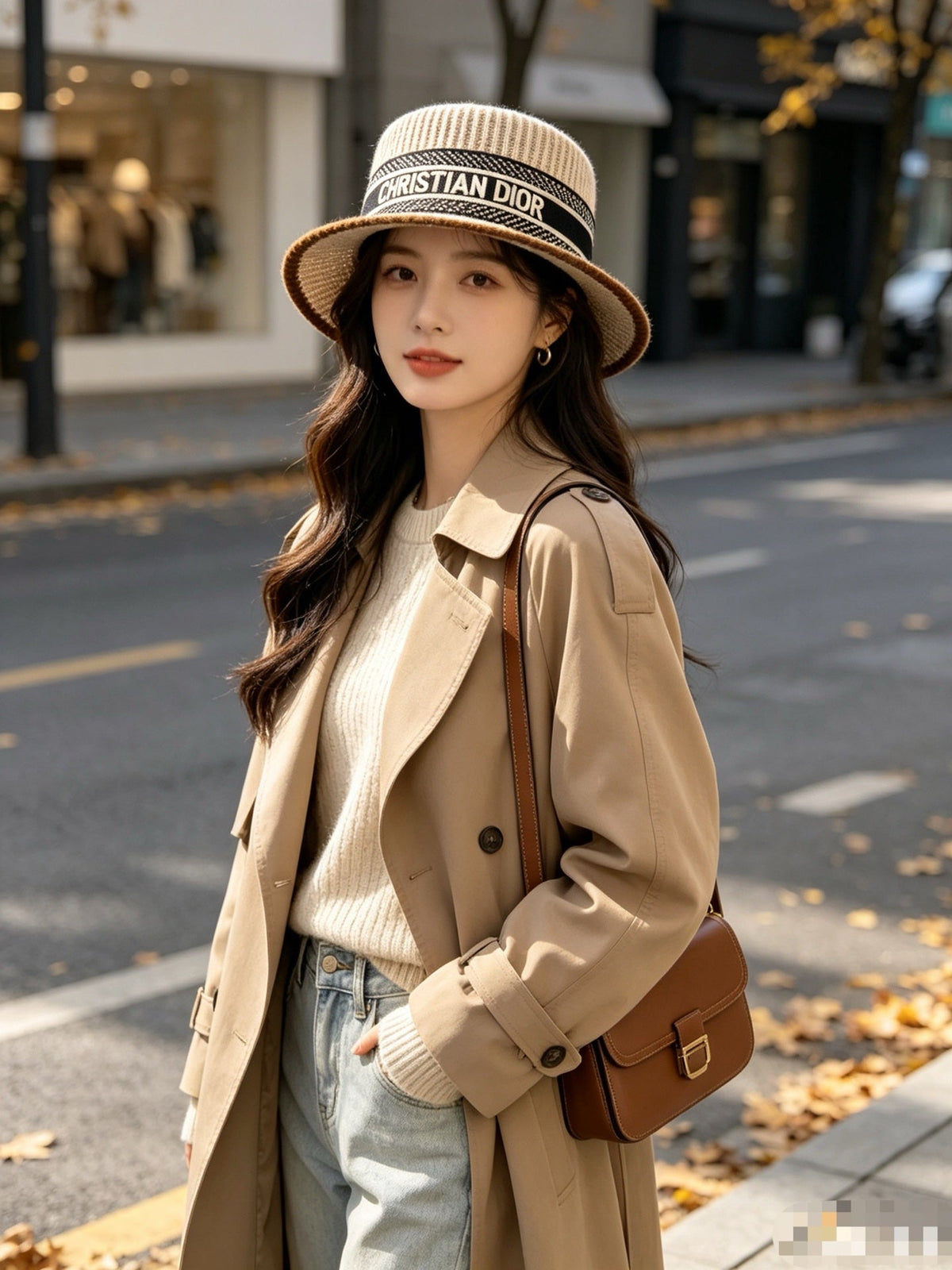 Dior New Wool Flat-Top Hat