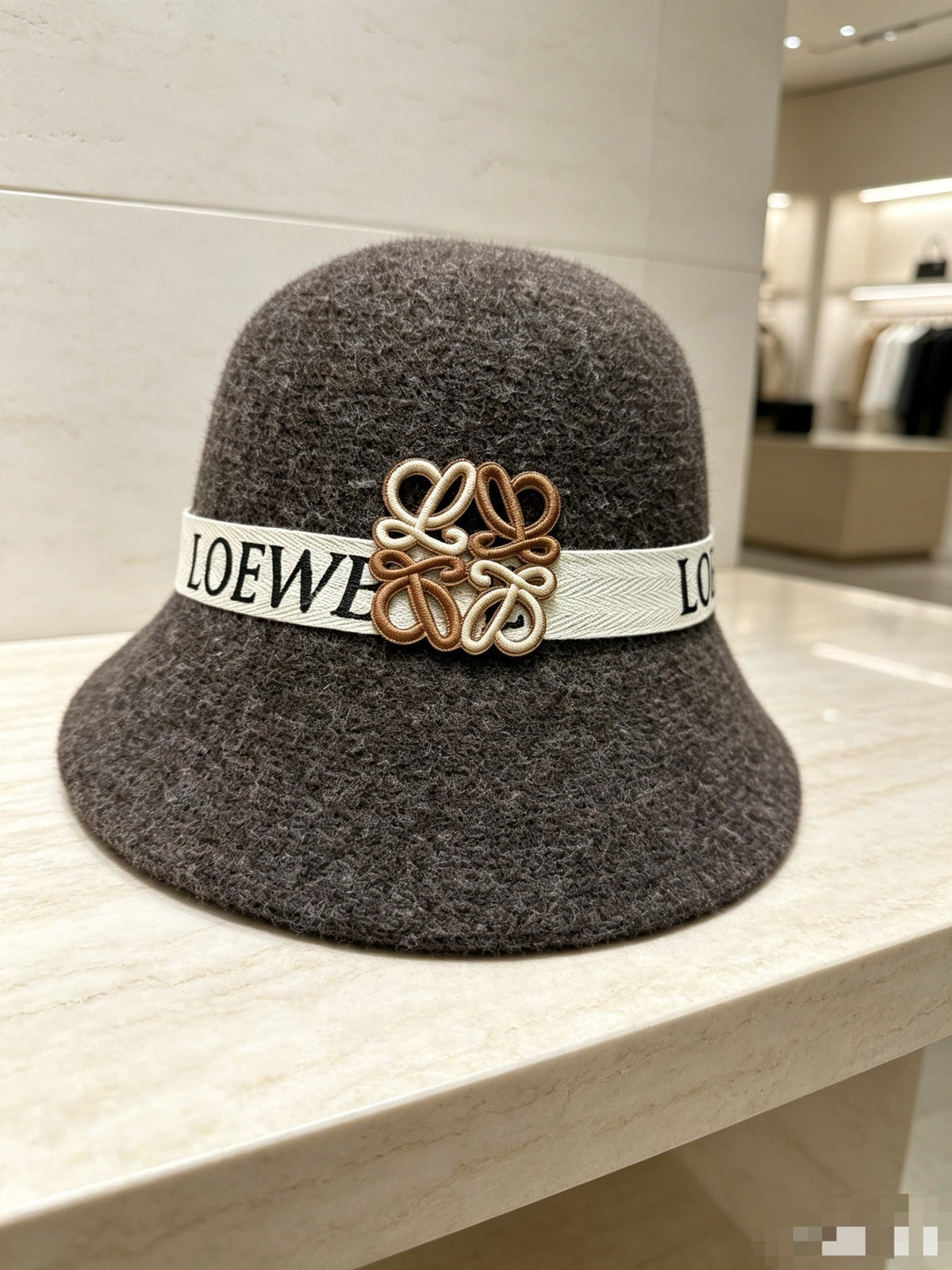 Loewe New Wool Bucket Hat
