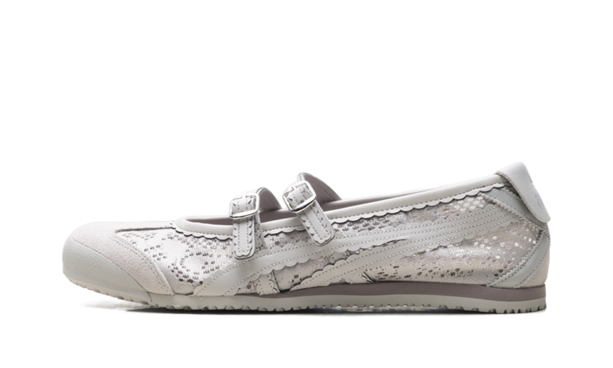 Onitsuka Tiger Mexico 66 TGRS Women's Ballet Flats - Oyster Grey