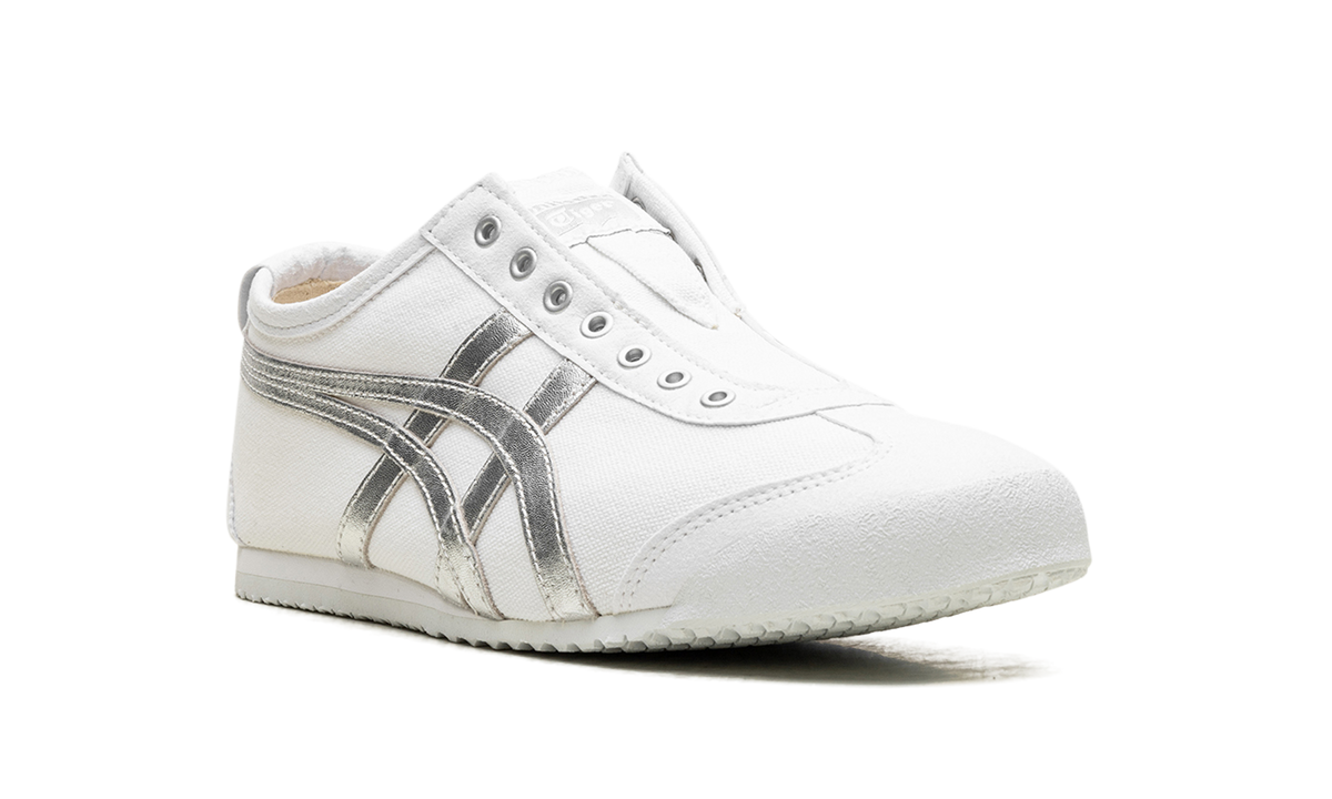 Onitsuka Tiger Mexico 66 Slip-On Sneakers - White Pure Silver